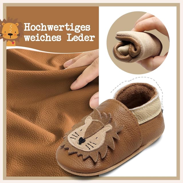 Detalle 2 de IceUnicorn Krabbelschuhe Baby Lauflernschuhe