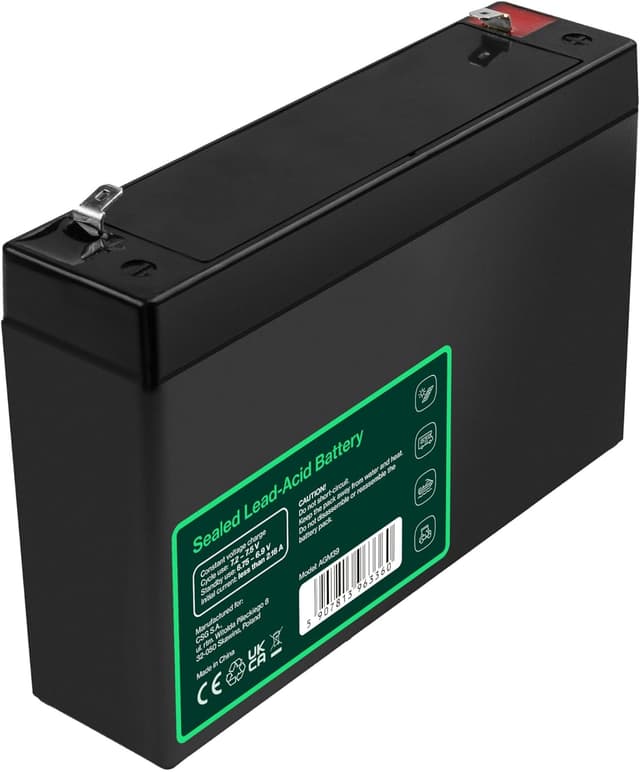 Detalle 1 de Green Cell AGM 6V Akku 7,2Ah für USV