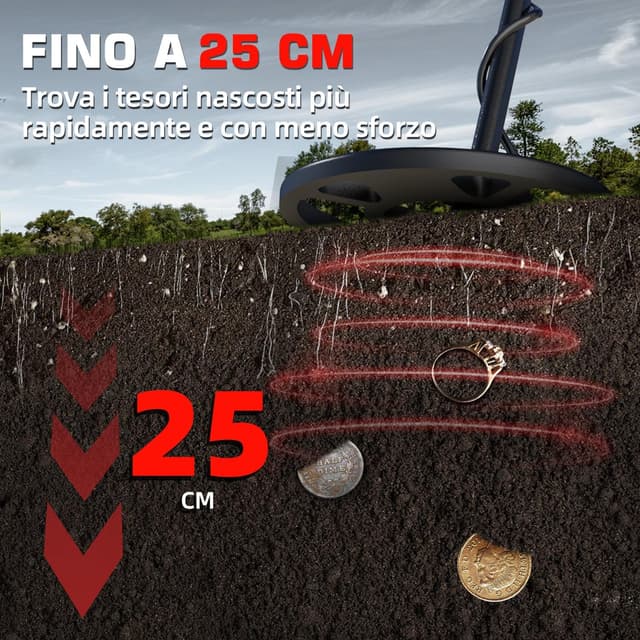 Thumbnail 4 de DR.ÖTEK Metal Detector Professionali 25 cm