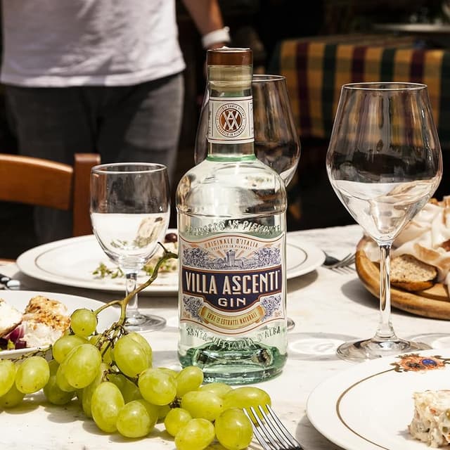 Detalle de Villa Ascenti Ginebra artesanal 700 ml 🍸