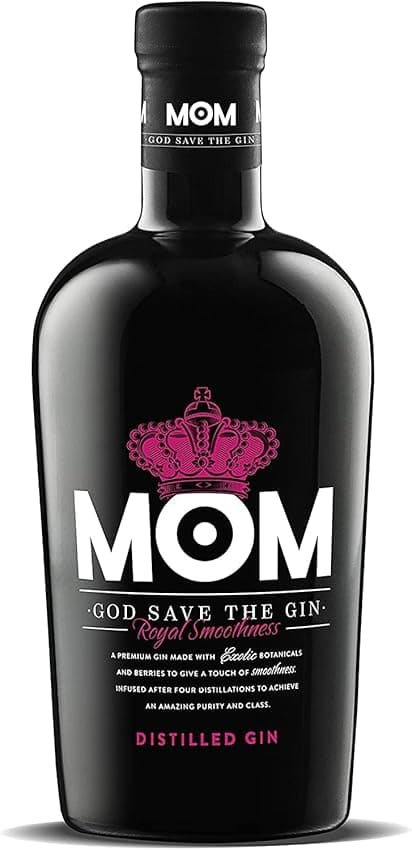 Imagen de MOM GOD SAVE THE GIN - Ginebra Premium de Frutos Rojos 🍓 en OfertitasTOP
