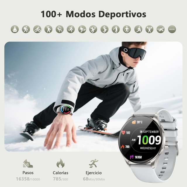Thumbnail 5 de Blackview Smartwatch Pantalla AMOLED 1.43