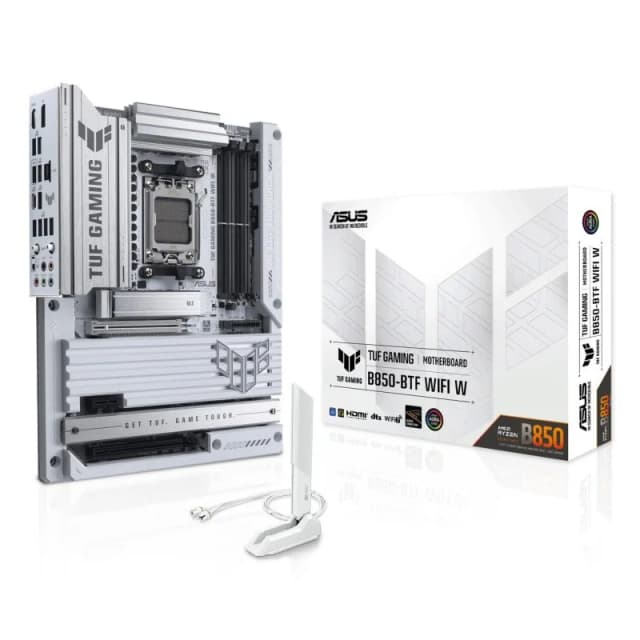 Detalle de ASUS TUF GAMING B850-BTF Placa base AM5 DDR5 Wi‑Fi 7