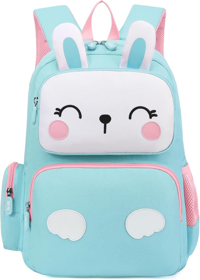 Detalle de SIVENKE Kinderrucksack für Jungen & Mädchen (42 x 33 x 11 cm) – Schulrucksack mit gepolstertem Rücken