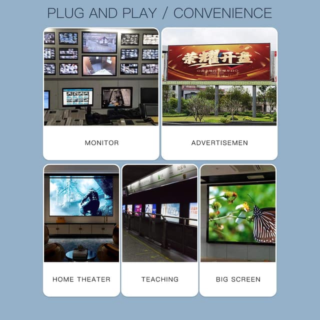 Thumbnail 5 de PWAYTEK Extensor HDMI 1080p 50 m