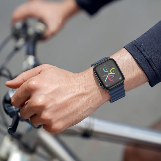 Thumbnail 6 de Anlinser Magnetic Bands for Apple Watch (49/46/45/44/42/41/40/38mm) — Double-Sided Reversible Silicone Strap