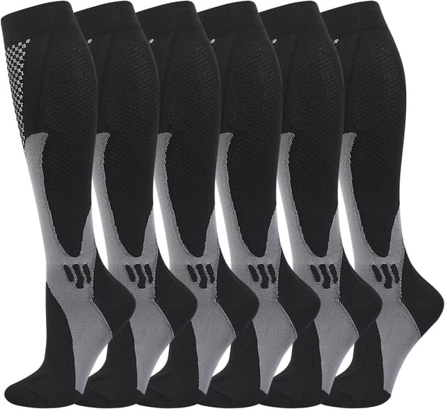 Thumbnail 2 de Gcbiger Compression Socks 20–30 mmHg (3 Pairs)