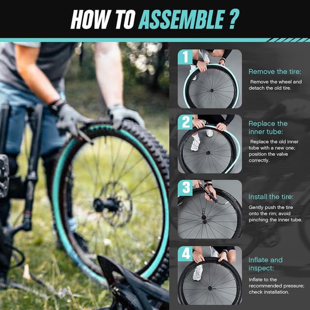 Thumbnail 5 de SPINGO Juego cámaras TPU para bicicleta 700C 2/4