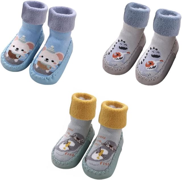 Imagen de FedMois Baby Winter Thermal Socks 3 pairs en OfertitasTOP