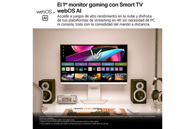 Detalle 2 de LG UltraGear 32G810SA-W OUTLET Monitor gaming 32" 4K 144 Hz