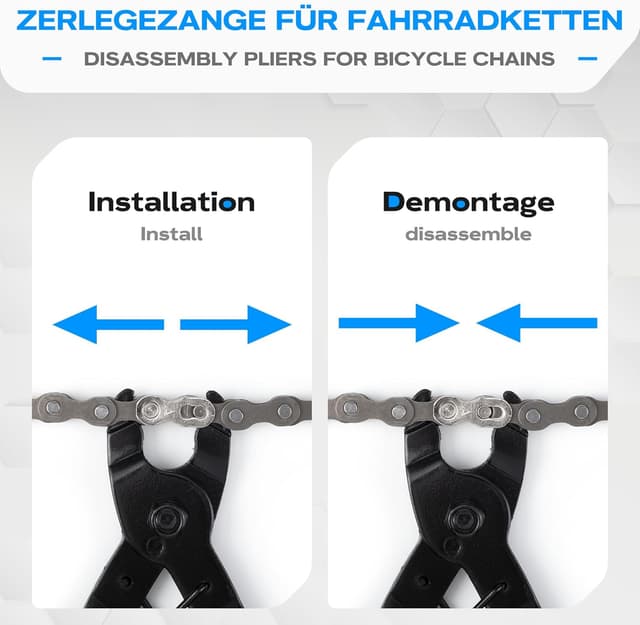 Thumbnail 4 de WATSABRO Kettennieter Fahrrad Set für 6-12