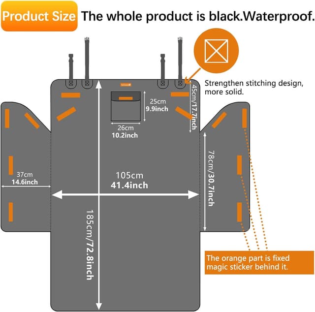 Detalle de Alfheim Car Boot Liner Protector 1-piece