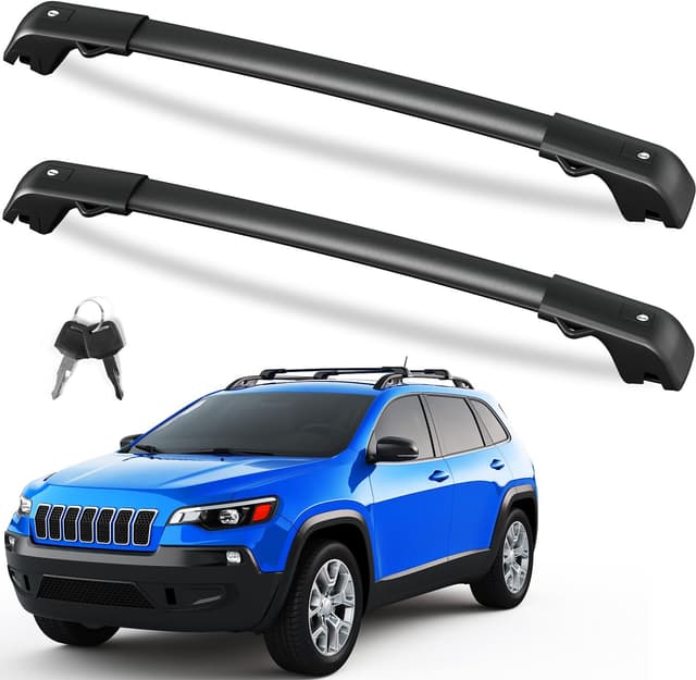 Imagen de FengYu 300lb Roof Rack Cross Bars for Jeep Cherokee en OfertitasTOP