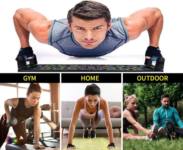 Thumbnail 6 de Push Up Board 17-in-1 Multifunction Trainer 🏋️♀