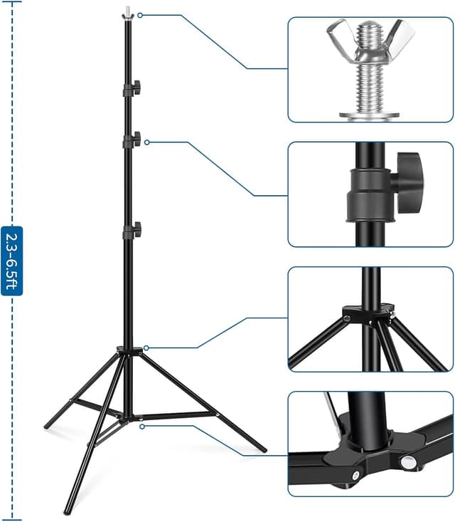 Thumbnail 2 de SEDGEWIN Backdrop Stand 6.5×10ft adjustable kit 🎥