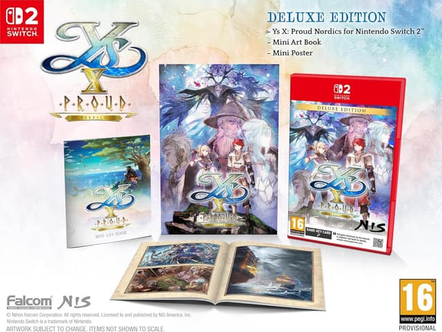 Detalle 2 de Ys X: Proud Nordics – Deluxe Edition for Nintendo Switch 2