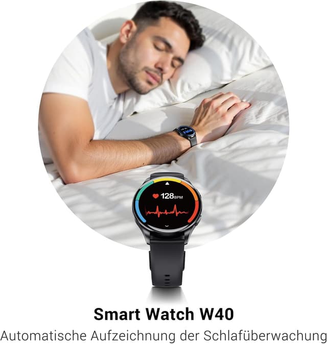 Thumbnail 5 de IOWODO Smartwatch 2026 Damen Herren 1.43 AMOLED