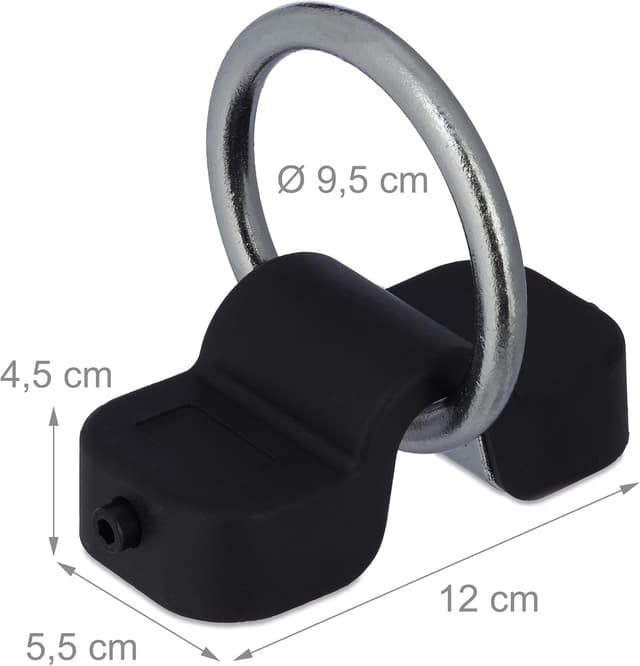 Thumbnail 3 de Relaxdays Ancrage mural ou au sol 10 mm đź”’