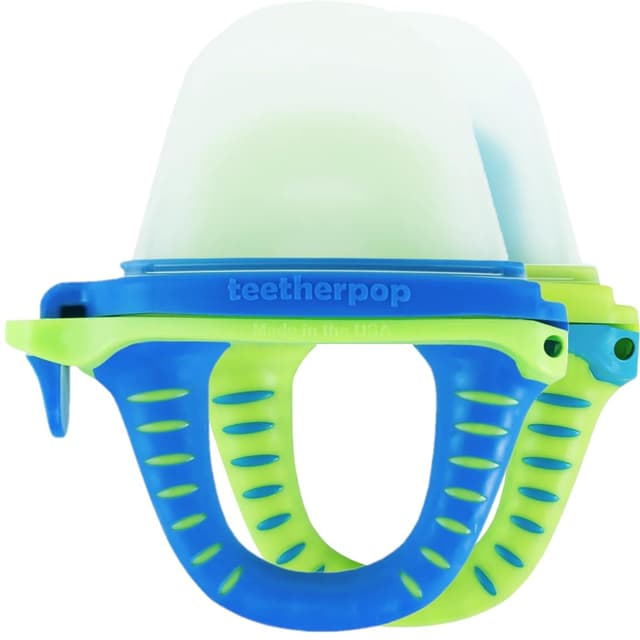 Thumbnail 6 de Teetherpop Fillable Freezable Teethers (Breastmilk Teether Feeder Pacifier) - BlueLime