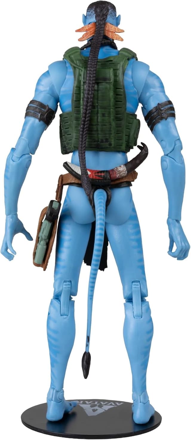 Detalle 2 de Figurine Avatar Fire and Ash Quaritch (Ash Recom) Gold Label McFarlane – 17,8 cm, édition collector