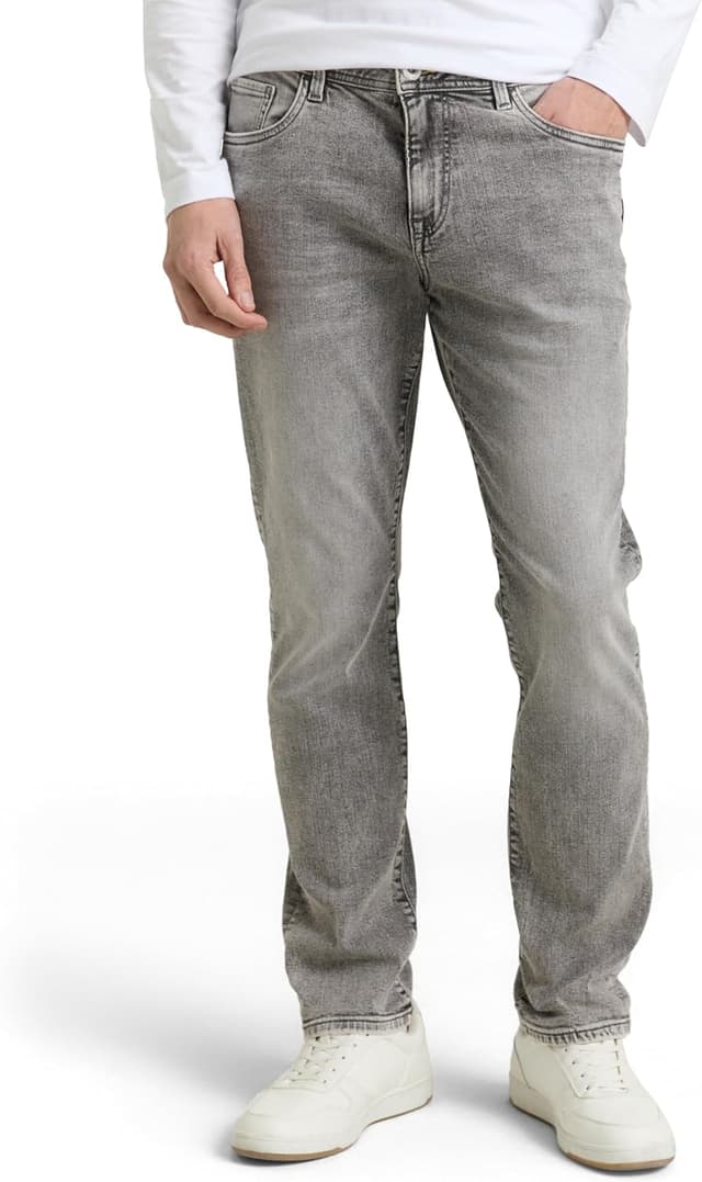 Detalle de Tom Tailor TTJOSH Herren Regular Slim Jeans im Five-Pocket-Style