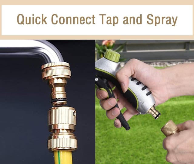 Thumbnail 5 de Tesmotor Brass No-Leak Connector Fitting