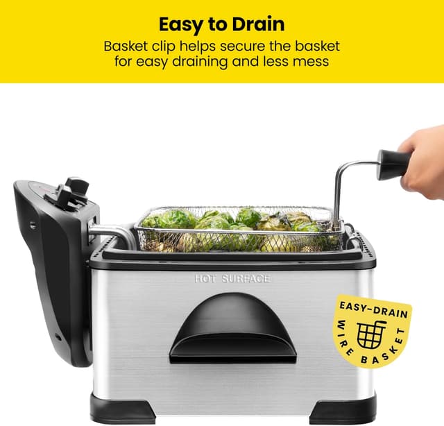 Detalle 1 de Chefman 4.3 Litre Deep Fat Fryer