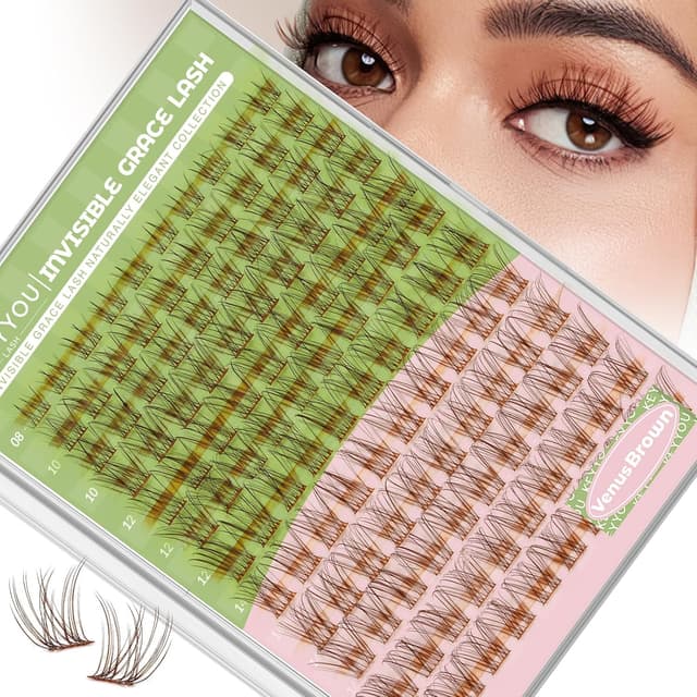 Thumbnail 6 de KEYYOU Fairy Lash Clusters Kit 144 pcs 😍