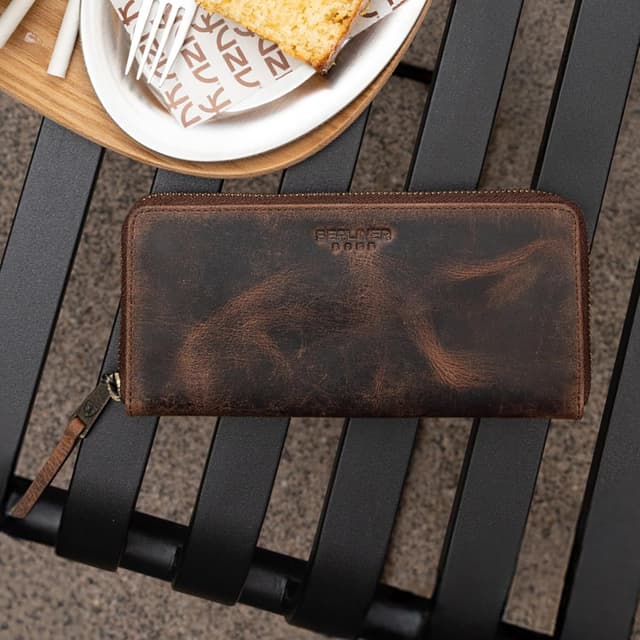 Detalle 2 de Berliner Palma Grand Portefeuille en Cuir