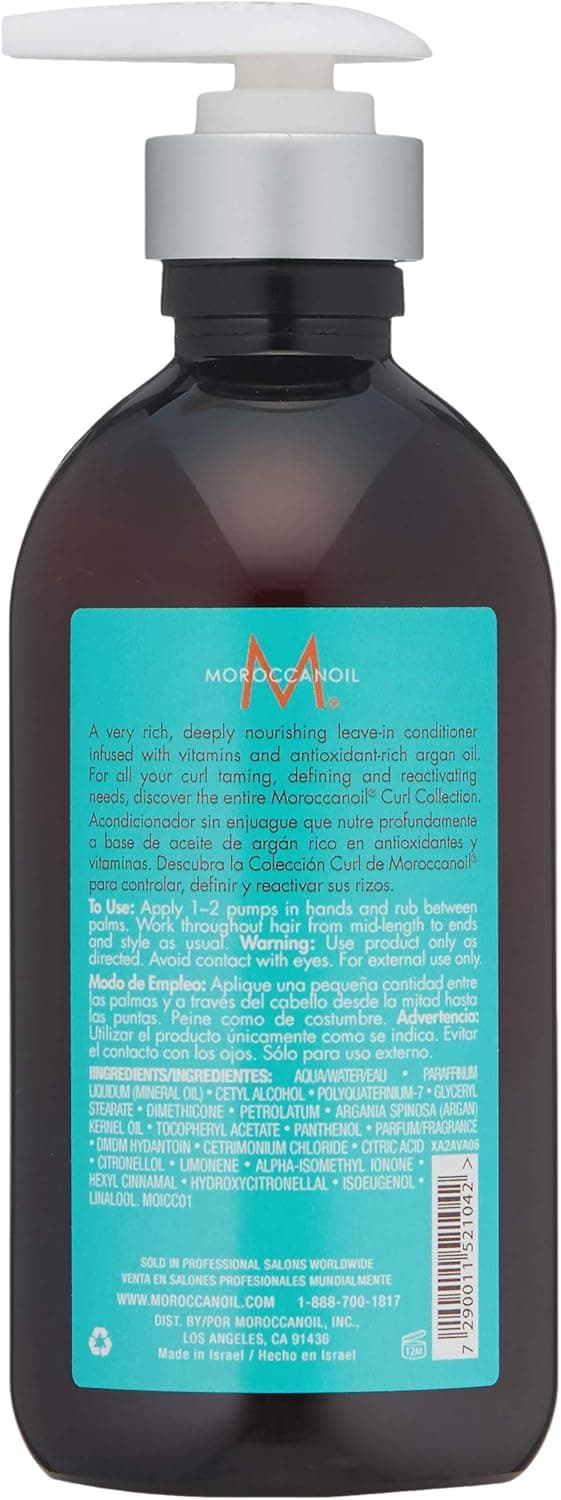 Detalle de Moroccanoil Crème Intensive pour Boucles : soin hydratant pour cheveux frisés