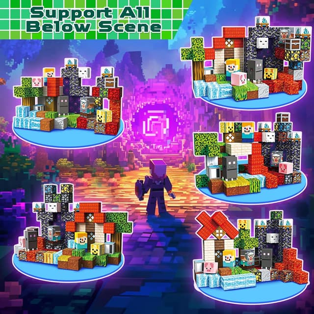 Thumbnail 2 de ToyUnited Magnetic Blocks 100-piece magnetic set