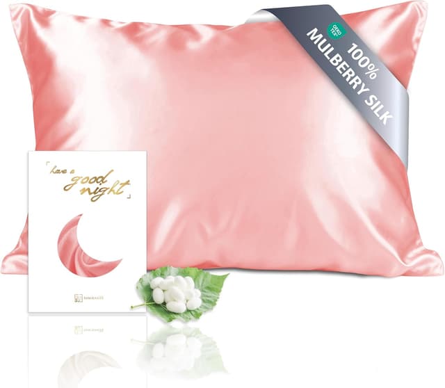 Imagen de townssilk Federa seta 19momme 50x75 Salmone en OfertitasTOP