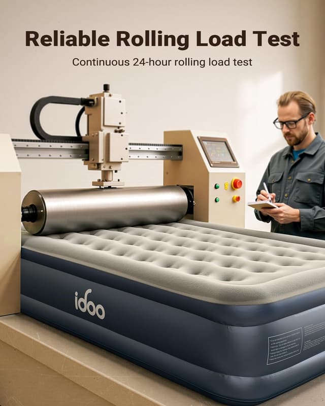 Thumbnail 6 de iDOO King Size Inflatable Air Mattress