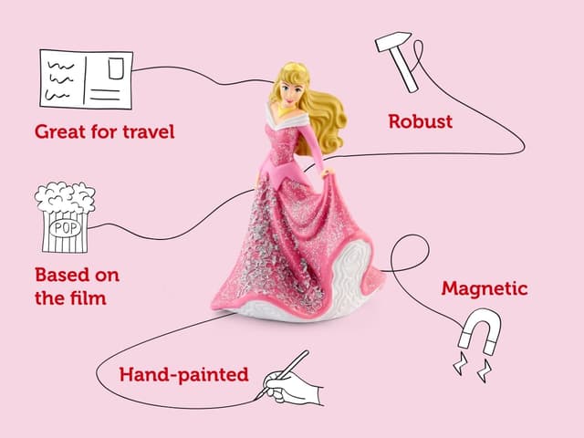 Detalle 2 de Disney Sleeping Beauty tonies audio character