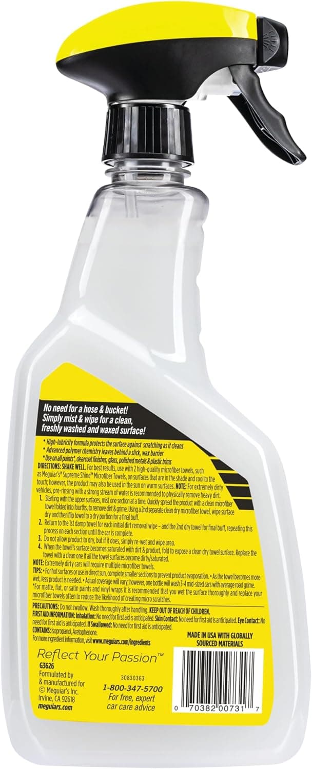 Thumbnail 4 de Meguiar's Ultimate Wash & Wax 768ml Trockenwäsche 🧽