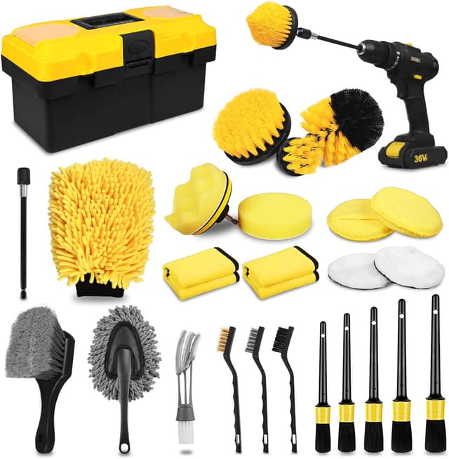 Imagen de TTRCB 27Pcs Car Detailing Kit for Interior & Exterior en OfertitasTOP