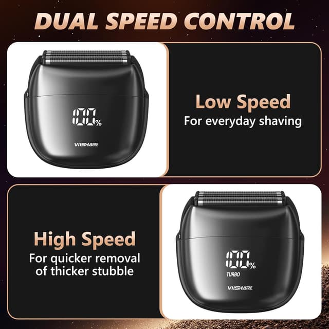 Detalle de VIISHARE Electric Foil Shaver 90min
