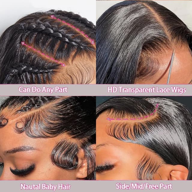 Thumbnail 2 de MUNONG 30 Inch 13x6 Lace Front Wig 💇♀