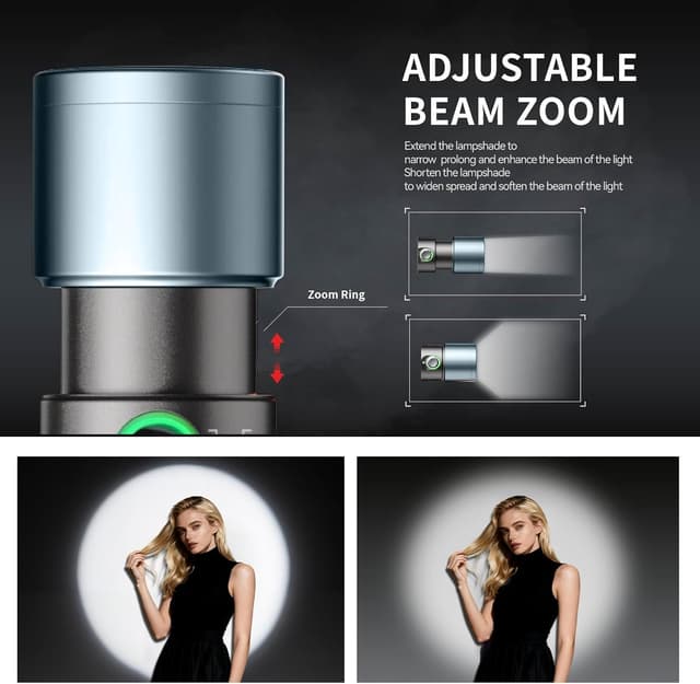 Thumbnail 4 de PHOTOOLEX LED Taschenlampe Fotografie 10 W