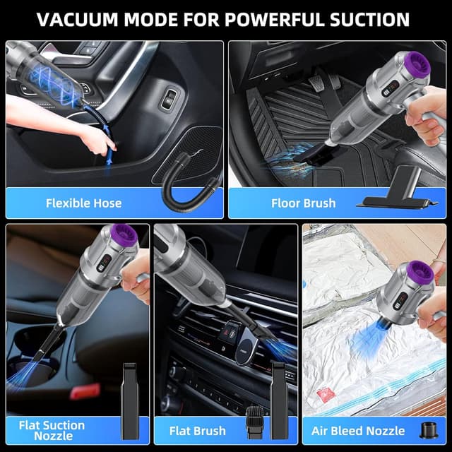 Detalle de Kimdog 22000PA handheld vacuum