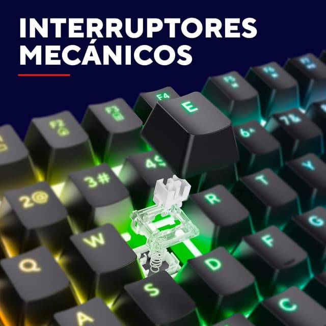 Thumbnail 4 de Trust GXT 871 Zora Teclado Mecánico Español RGB
