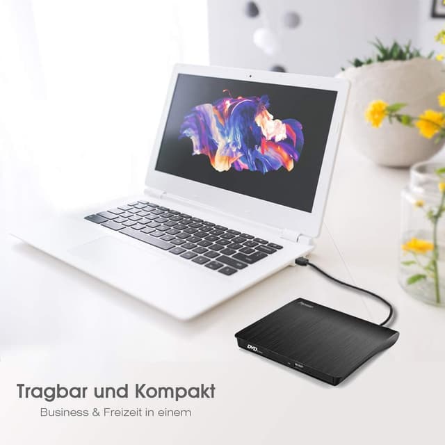 Thumbnail 5 de Pecosso Externe CD/DVD Laufwerk USB 3.0 đź’˝