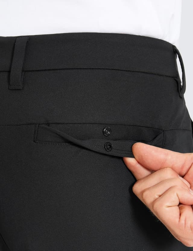 Detalle 2 de CRZ YOGA pantaloni da golf da uomo elasticizzati con asciugatura rapida e tasche (76/81/86 cm)