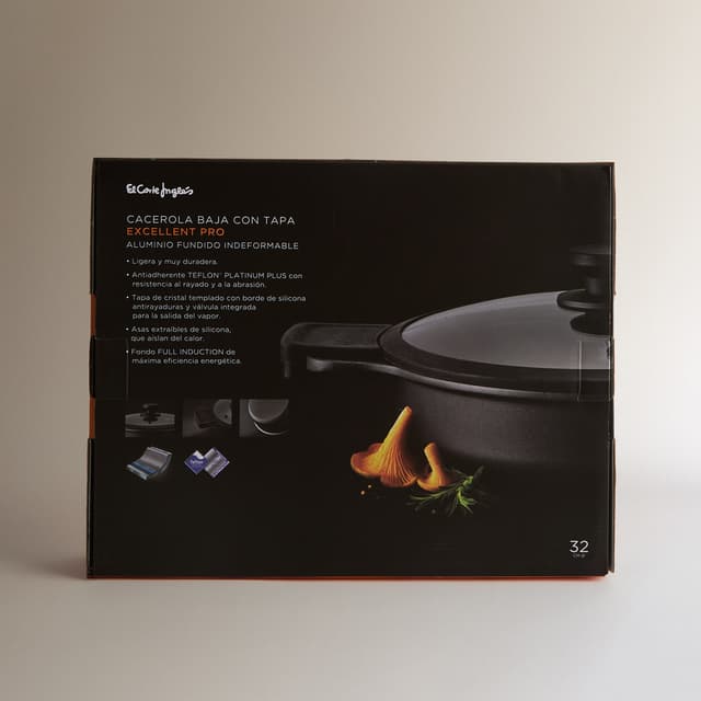 Thumbnail 4 de El Corte Inglés Excellent Pro cacerola baja de aluminio fundido 🍳
