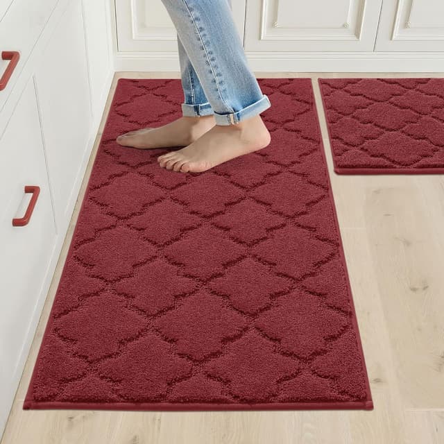 Detalle de COSY HOMEER Küchenteppich 2er Set 50 x 75