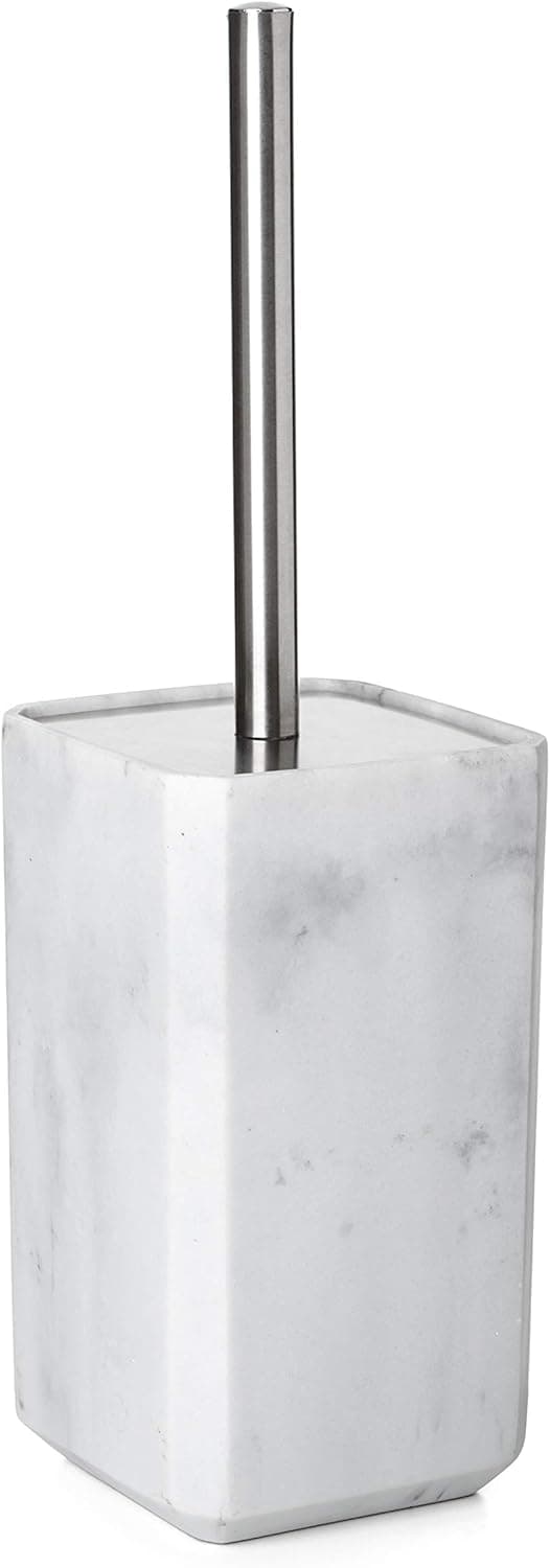 Detalle de TATAY Spazzolone Bagno WC Scopino compatto senza BPA Baobab, bianco (9,5 x 9,5 x 39,5 cm)