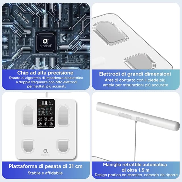 Thumbnail 6 de Arboleaf Bilancia Intelligente 180 kg