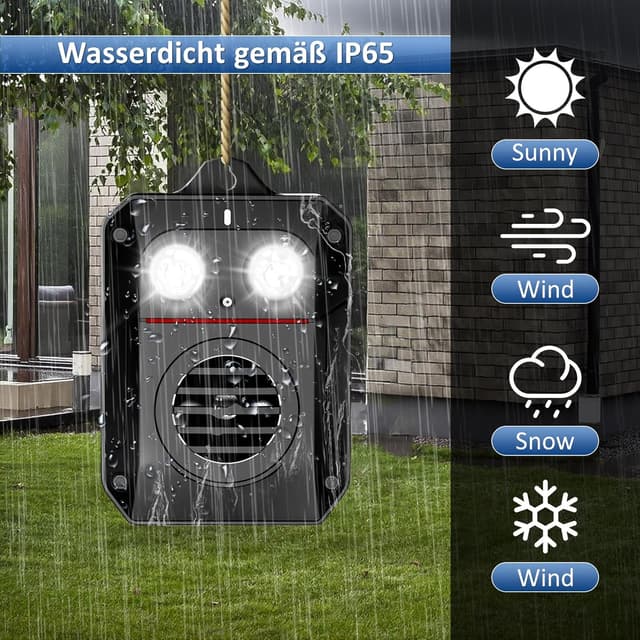 Thumbnail 4 de ADOGO Marderabwehr Ultraschall 200㎡