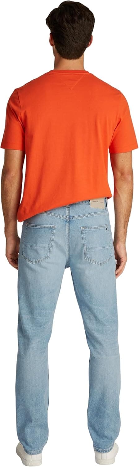 Detalle 2 de Tommy Hilfiger Men’s Denton Heron Blue Straight Leg Jeans