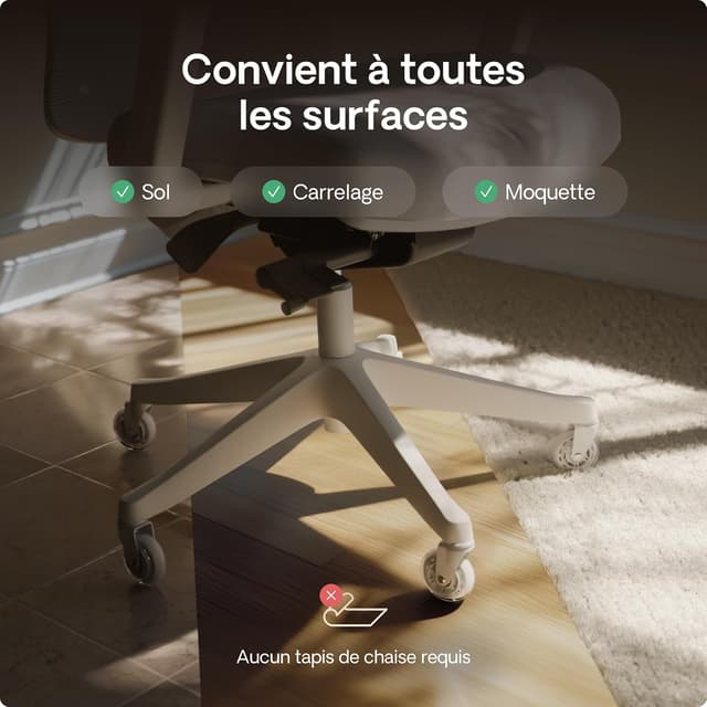 Thumbnail 2 de Desktronic Roulettes caoutchouc 250 kg